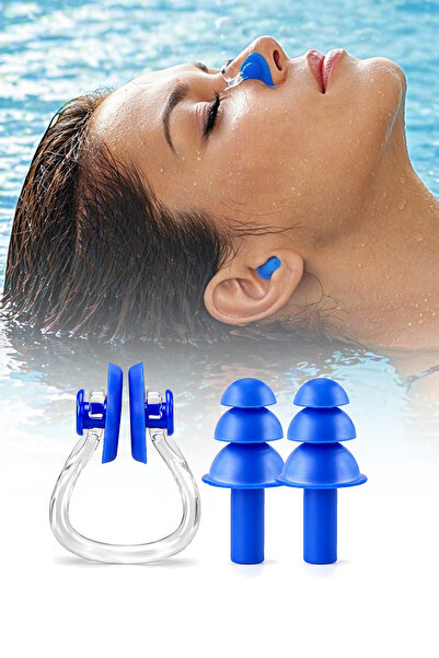 omilife Kulak ve Burun Tıkacı Yüzücü Kulak Tıpası Yıkanabilen Temizlenebilen ...