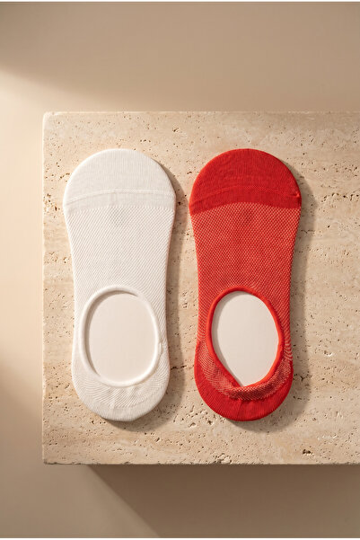 Katia&Bony Γυναικείες κάλτσες 2 τεμαχίων Basic Colorful Invisible Ballerina S...