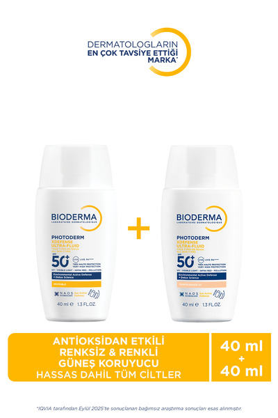 Bioderma Hassas Dahil Tüm Cilt Tipleri Photoderm XDefense Antioksidan Etkili ...
