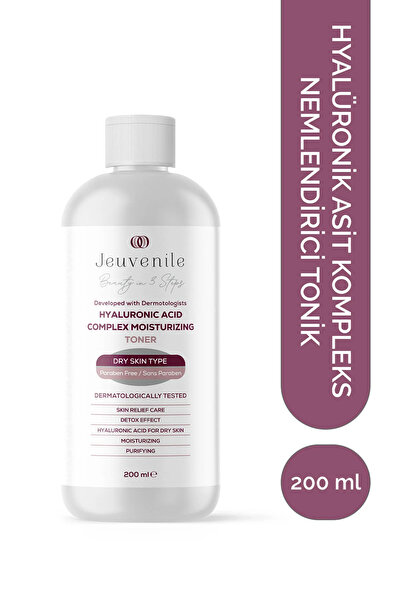 Jeuvenile Hyaluronik Asit Tonik – Aydınlatıcı & Nemlendirici Tonik, Panthenol...
