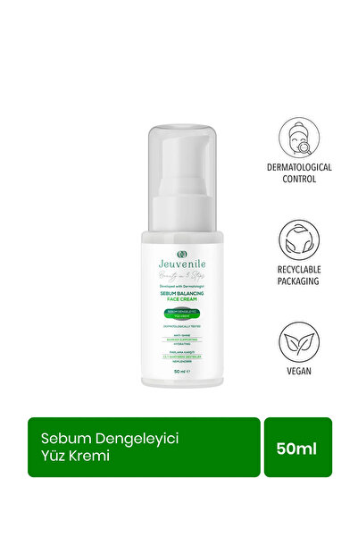 Jeuvenile Akne Karşıtı Krem – Sebum Dengeleyici & Gözenek Arındırıcı Etki