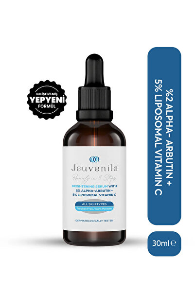 Jeuvenile Leke Karşıtı & Ton Eşitleyici (Alfa Arbutin + Liposomal C Vitamini ...