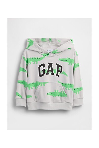 GAP Φούτερ για αγόρι νήπιο, Μέγεθος 2 ετών, Χρώμα TREK Γκρι, 52% Βαμβάκι