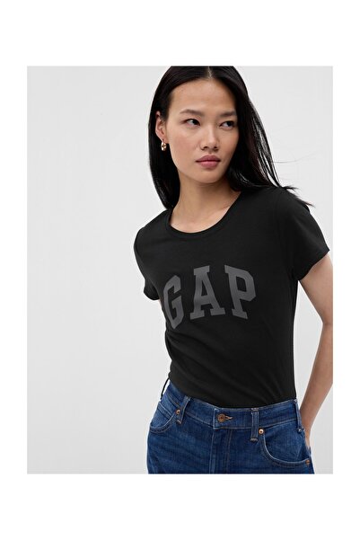 GAP Γυναικείο T-shirt με Κλασικό Λογότυπο - 72955506