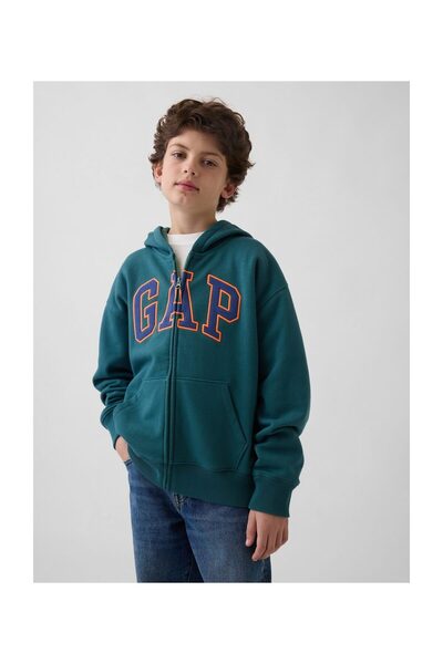 GAP Φούτερ ΑΓΟΡΙΩΝ Μέγεθος L, χρώμα BALSAM, 52% Βαμβάκι, 25% Βαμβάκι (BCI), 2...