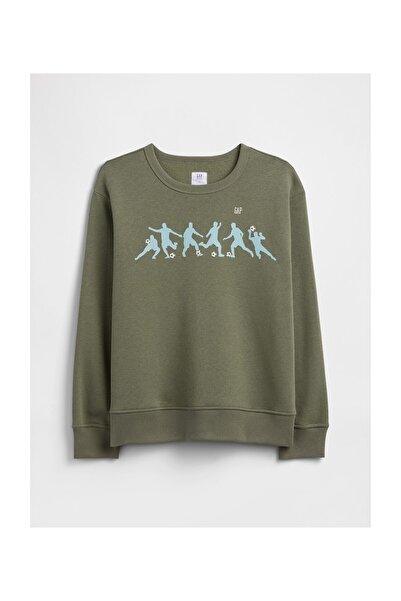 GAP Φούτερ ΑΓΟΡΙΩΝ ΜΕΓΕΘΟΣ M ΑΝΔΡΙΚΟ ΠΡΑΣΙΝΟ 79% Βαμβάκι Better Cotton (BCI),...