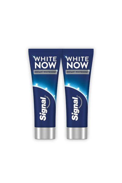 Signal White Now Toothpaste Original Instant Whiteness 75 ml X2