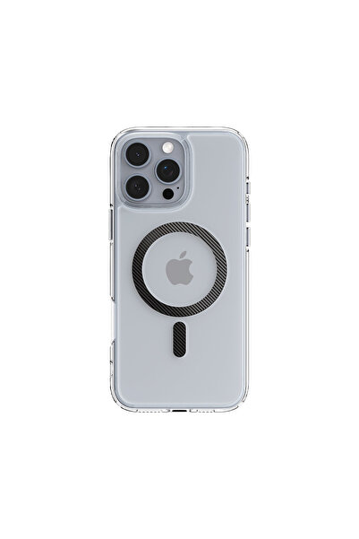 Spigen iPhone 16 Pro Kılıf Ultra Hybrid MagFit MagSafe özellikli Carbon Fiber...