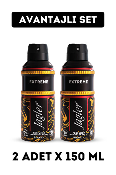 Jagler Deodorant Hero Men 150 ml X2