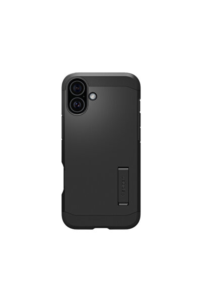 iPhone 16 Plus Kılıf Tough Armor AI MagFit MagSafe özellikli Kickstand Black - ACS08085