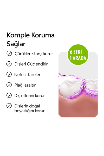 Listerine Total Care Hafif Tat Alkolsüz Ağiz Bakim Suyu 500ml