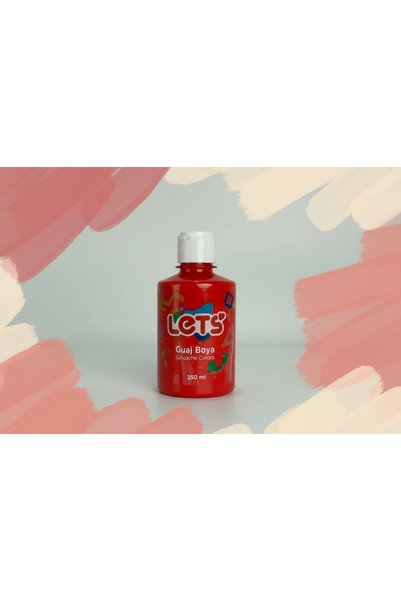 Lets Guaj Boya Kırmızı 250 ml