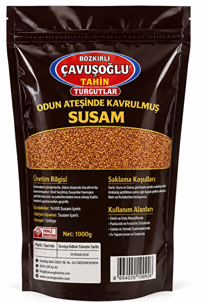 Bozkırlı Çavuşoğlu Odun Ateşinde Kavrulmuş Susam 1000g