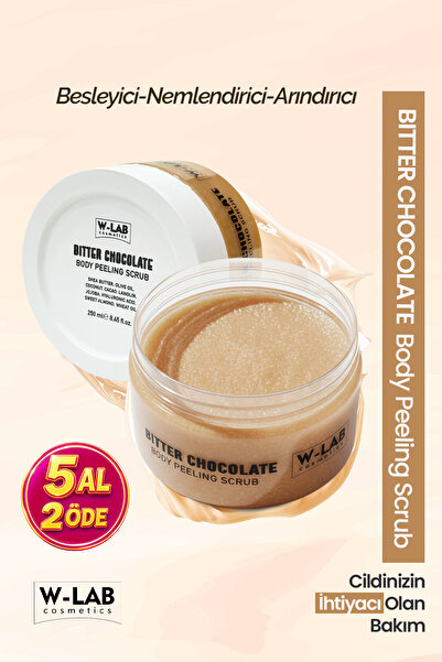 W-Lab Cosmetics Bitter Chocolate Body Peeling Scrub 250 Ml