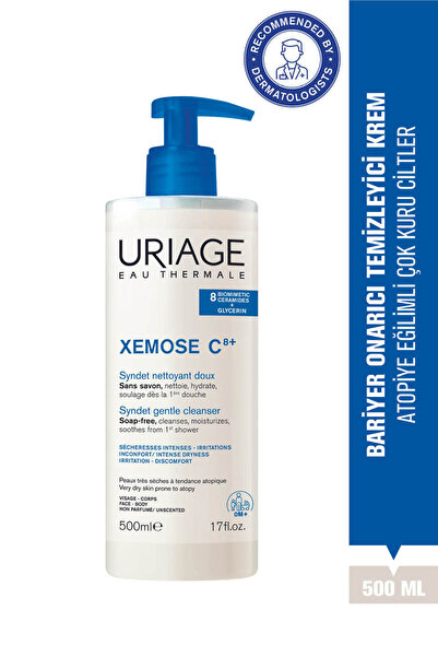 Uriage XEMOSE Syndet Atopiye Eğilimli ve Çok Kuru Ciltler İçin Bariyer Onarıc...