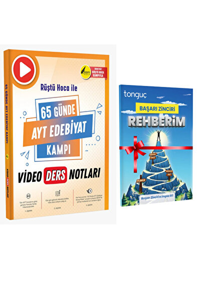 Rüştü Hoca 65 Günde AYT Edebiyat Video Ders Notları Ve Başarı Rehberim Hediyeli