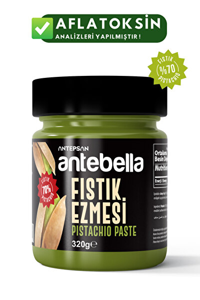 Antebella Antep Fıstık Ezmesi 320 G - Antep Fıstığı Ezmesi