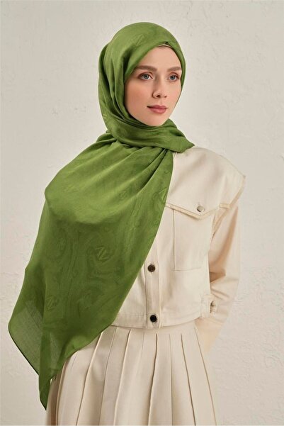 Armine Woolair Wave Monogram Shawl 1 73