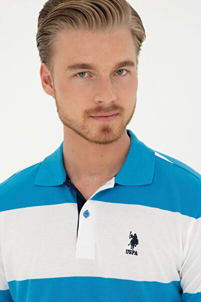 U.S. Polo Assn. تي شيرت جيملي ساكس للرجال بياقة بولو 1826106
