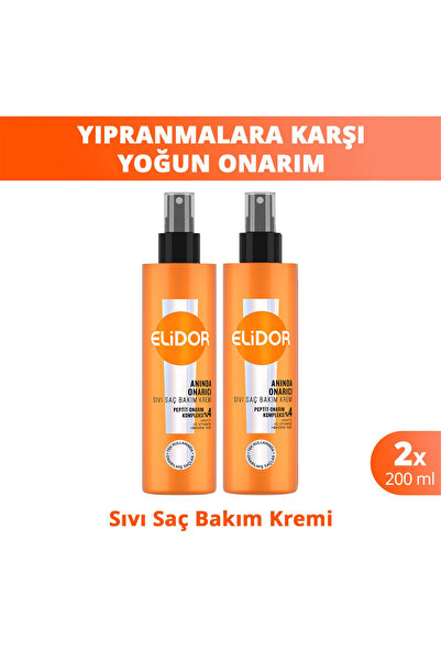 Elidor Superblend Sıvı Saç Bakım Kremi Anında Onarıcı C Vitamini Keratin Sera...