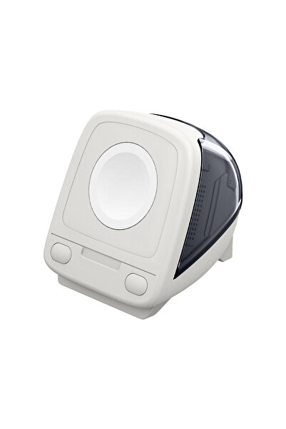 Apple Watch ile Uyumlu Saat Standı Classic C1 Silikon Graphite iMac Tasarım Stand - AMP09340