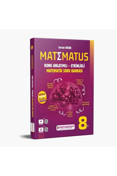 Karakutu Yayınları Matematus 8. Sınıf Matematik Konu Anlatımlı Etkinlikli Sor...