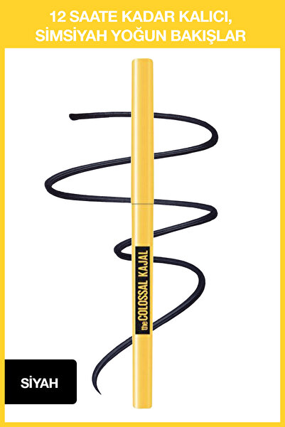 Maybelline New York The Colossal Kajal Siyah Göz Kalemi