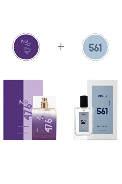 Bargello No.476 Unısex 50 Ml + 561 Erkek 50 Ml Fresh Unisex & Erkek Parfüm Seti