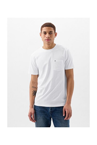 GAP Tricou bărbătesc 857901 Alb