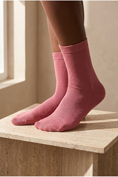 Katia&Bony Γυναικείες Family Basic Socket Κάλτσες Ροζ Ροζ