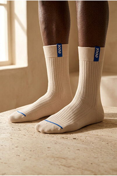 Katia&Bony Ανδρικές κάλτσες Cool Label Socket Ecru