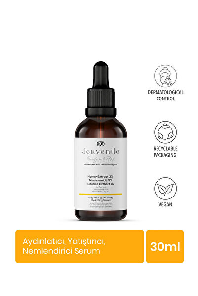 Jeuvenile Honey %3 Serum – Niacinamide & Bal Özü ile Bariyer Onarıcı Serum