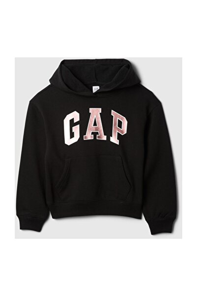 GAP Детски суичър с качулка и лого - 64591300