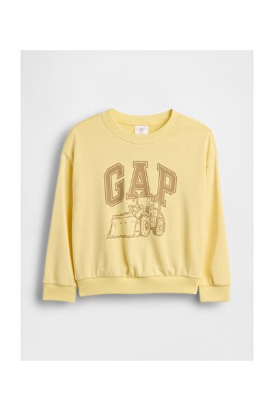 GAP Φούτερ Αγόρι Νήπιο 3 Ετών Ανοιξιάτικο Κίτρινο 79% Βαμβάκι