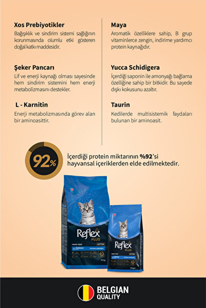 Reflex Plus Hipoalerjenik Somonlu Yavru Kedi Maması 1,5 kg