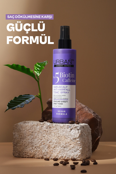 Urban Care Biotin Ve Kafein Içeren Saç Kökü Güçlendirici Hızlı Uzamaya Yardımcı Tonik 200 Ml X 2