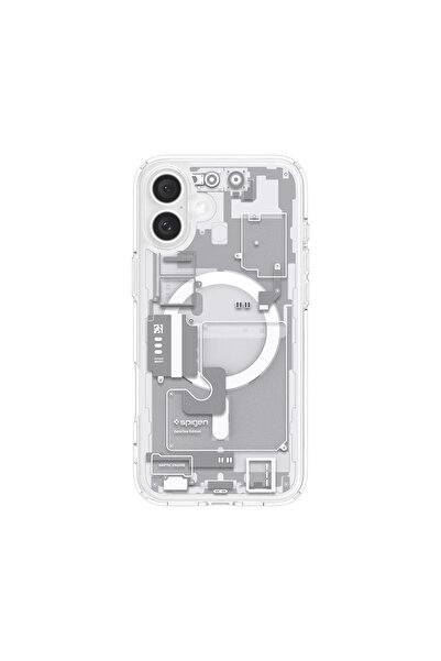 Spigen iPhone 16 Plus Kılıf Ultra Hybrid MagFit MagSafe özellikli Zero One Wh...