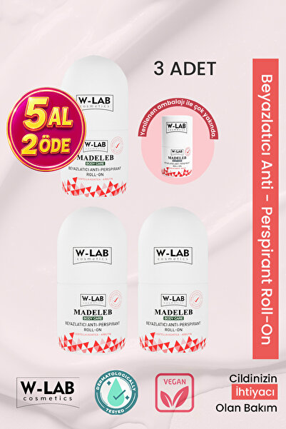 W-Lab Cosmetics W-Lab Madeleb Roll On 3 lü Set