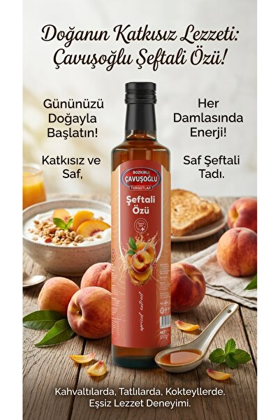 Bozkırlı Çavuşoğlu Şeftali Özü 650g