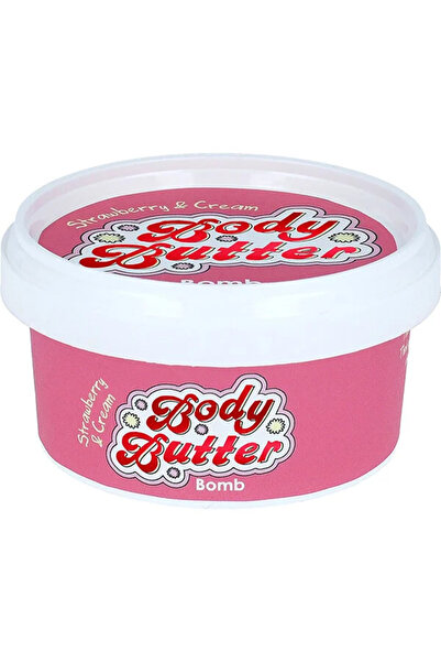 Bomb Cosmetics Strawberry & Cream Vücut Kremi 200 ml 5037028248317