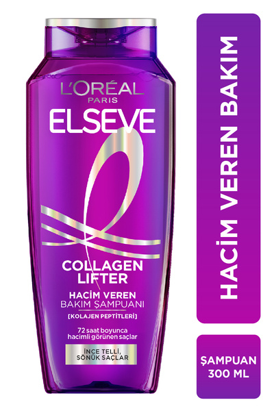 ELSEVE Collagen Lifter [Kolajen Peptitleri] İçeren Hacim Veren Saç Bakım Şamp...