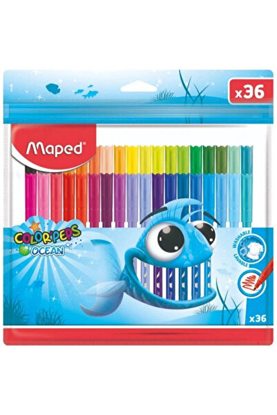 Maped Color Peps 36lı Ocean Pulse Keçeli Kalem