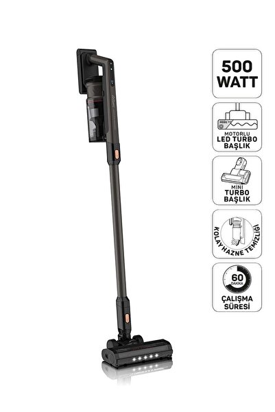 Arzum AR4208 Magiclean Propower Şarjlı Dikey Süpürge 500 W, BLDC Motor Gücü, ...