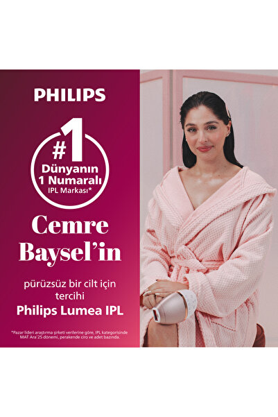 Philips Lumea 7000 Serisi BRI920/00 IPL Tüy Alma,Tüy Kısaltıcı,Vücut için 1 Başlık, Çanta