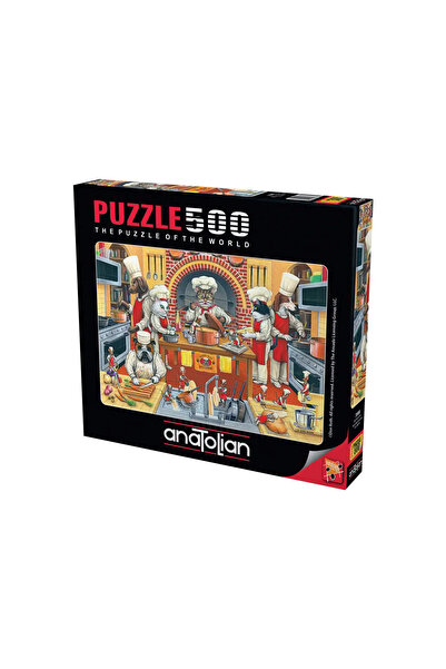 Anatolian Puzzle 500 Parça Yapboz Puzzle - Şef Kool Kat 3586