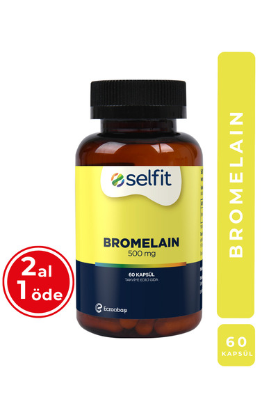 Selfit Bromelain 500 Mg 60 Kapsül
