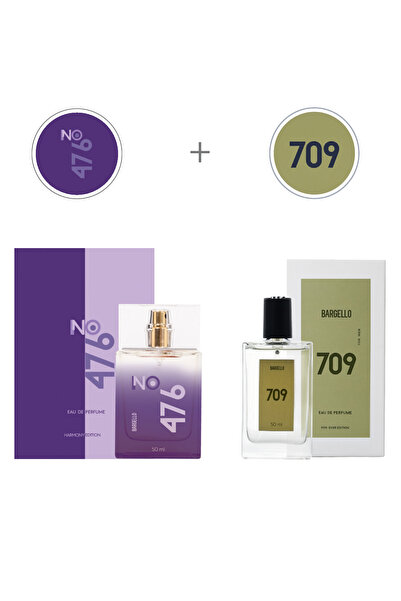 Bargello No.476 Unısex 50 Ml + 709 Erkek 50 Ml Orıental Unisex & Erkek Parfüm...