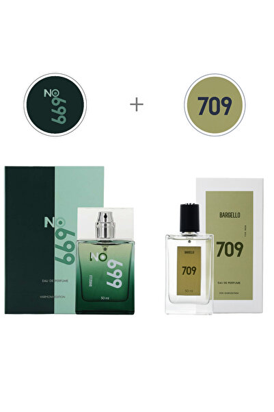 Bargello No.669 Erkek 50 Ml + 709 Erkek 50 Ml Orıental Erkek Parfüm Seti