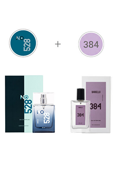 Bargello No.528 Erkek 50 Ml + 384 Kadın 50 Ml Floral Erkek & Kadın Parfüm Seti