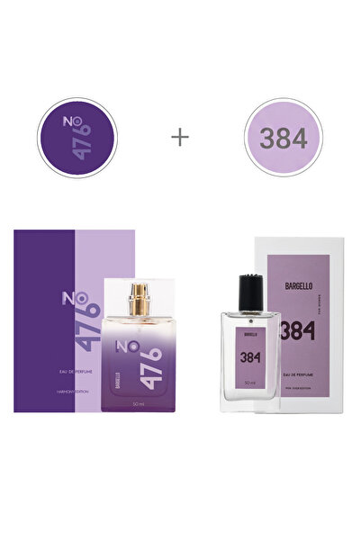 Bargello No.476 Unısex 50 Ml + 384 Kadın 50 Ml Floral Unisex & Kadın Parfüm Seti